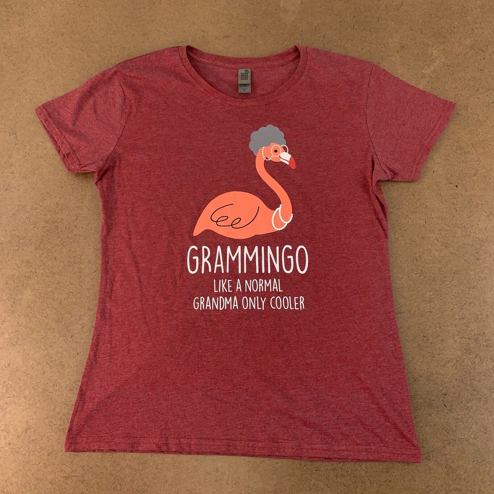 Instant Message Women's Size Medium Grammingo Cooler Graphic Short Sleeve Tee
